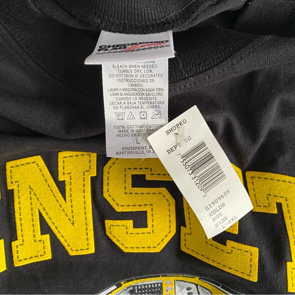 Vintage Matt Kenseth Shirt Mens L Black Nascar Racing Dewalt Team Long Sleeve - Picture 4 of 7